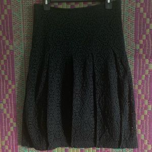 Pleated Black skirt